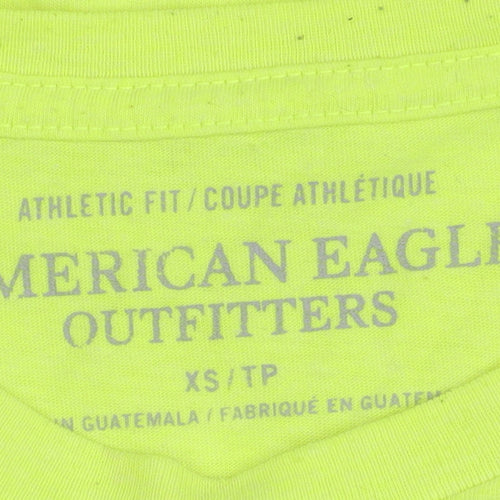 American Eagle Unisex Green XS Athletic T-Shirt
