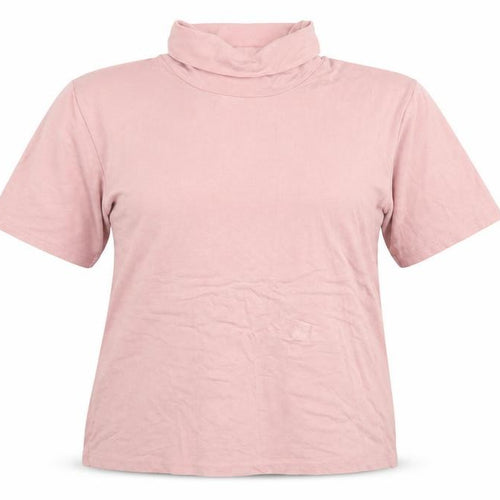 Olsen Pink Roll Neck Women's T-Shirt, Size 18, Casual