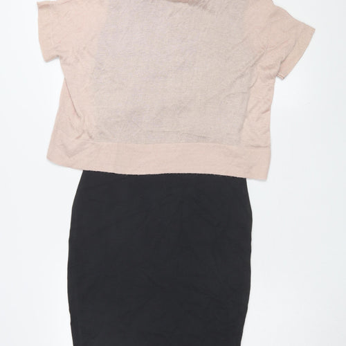 Phase Eight Women's Black Pencil Dress - Size 10