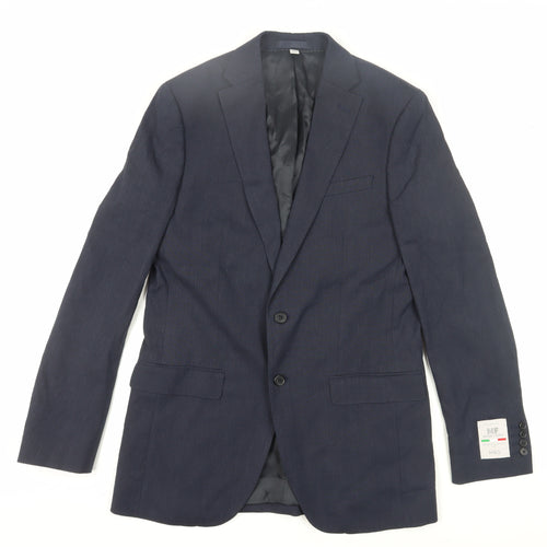 Marks and Spencer Men's Blue Blazer 38 Long