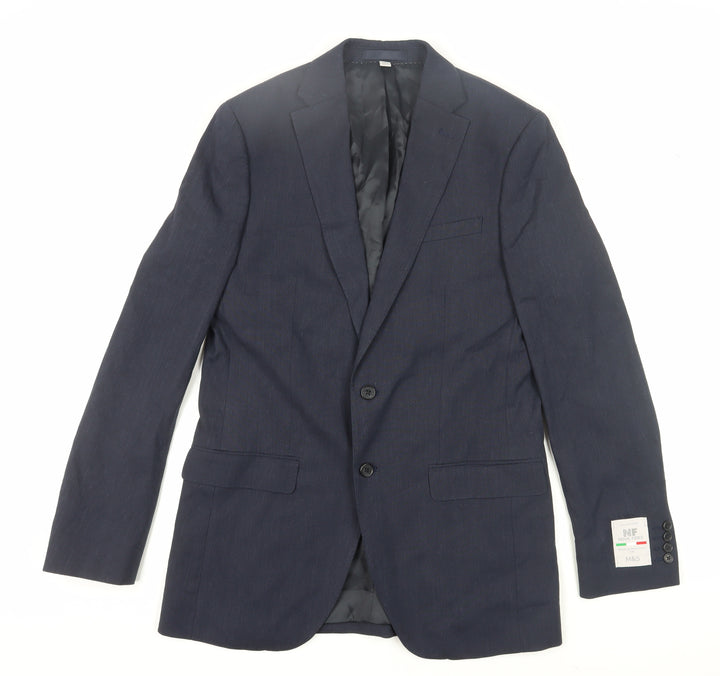 Marks and Spencer Men's Blue Blazer 38 Long