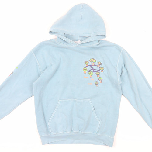 Urban Outfitters Womens Blue XS Pullover Hoodie