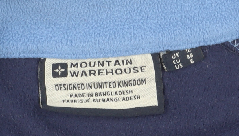 Mountain Warehouse Women's Blue Pullover Sweatshirt Size 10