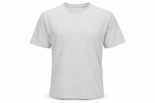 Front view of Adidas Men's Grey Regular Fit T-Shirt -, size L