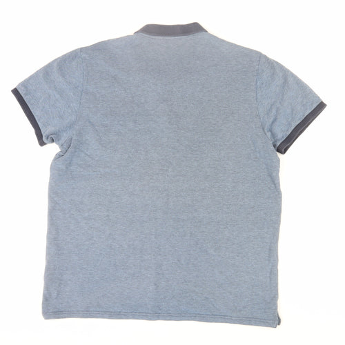 Ben Sherman Men's Blue Polo Shirt XXL Solid Design