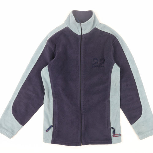 U.S. Athletic Men's Blue Fleece Jacket - Size S