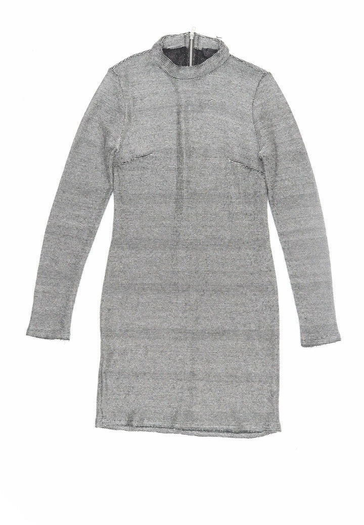 Topshop Women's Grey Sheath Dress Size 10