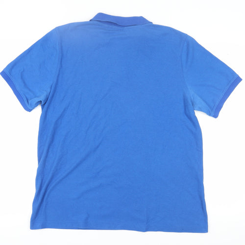 Slazenger Men's Blue 2XL Polo Shirt Short Sleeve