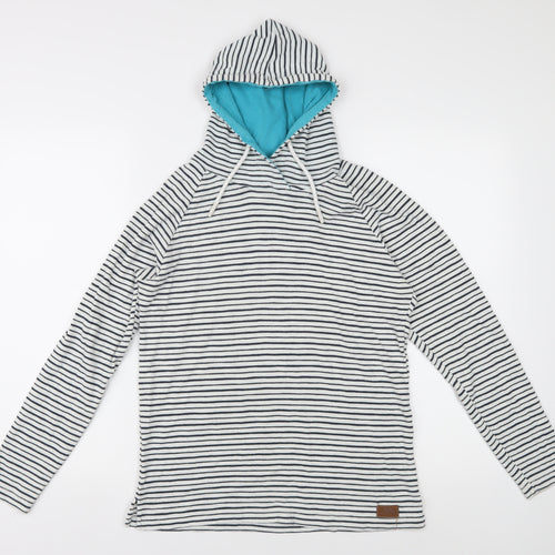 Trespass Unisex Striped Hoodie Multicolour Size L