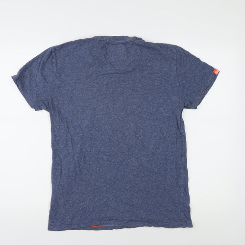 Superdry Men's Blue Crew Neck T-Shirt M