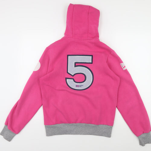 Monte Carlo Women's Pink Full Zip Hoodie XS