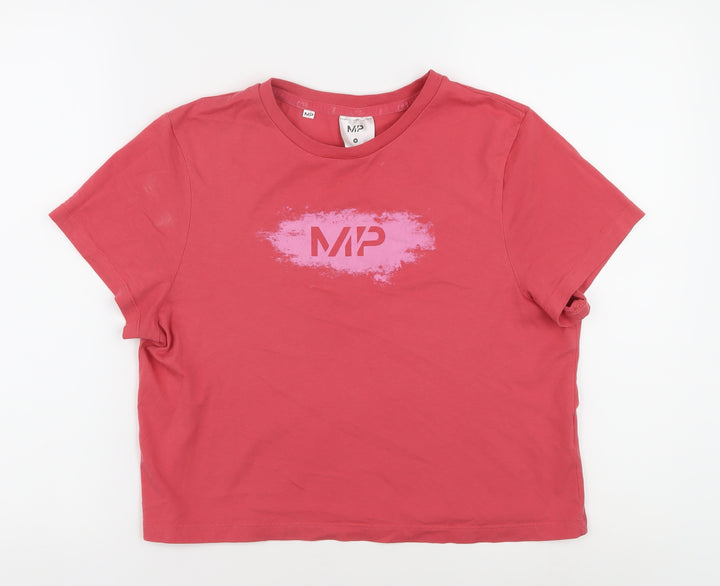 MP Women's Pink Short Sleeve T-Shirt - S
