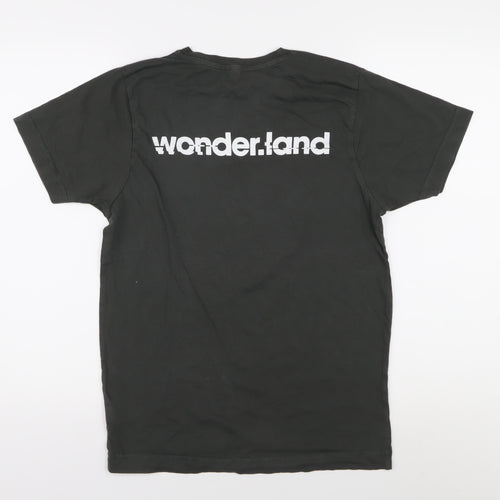 National Theatre Unisex Black S Graphic T-Shirt Casual
