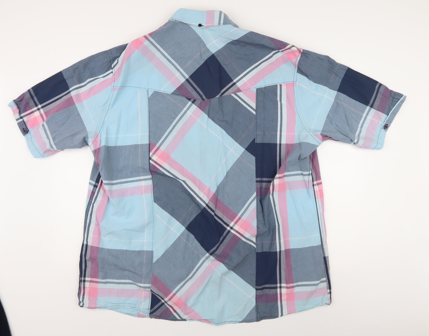 Voi Jeans Co. Men's 2XL Multicoloured Plaid Shirt