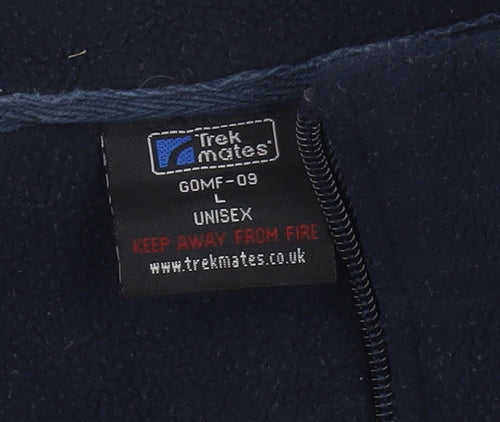 Trekmates Unisex Blue Fleece Sweatshirt - Size L