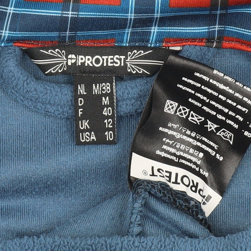 Protest Women's Blue Basic Jacket Size 12