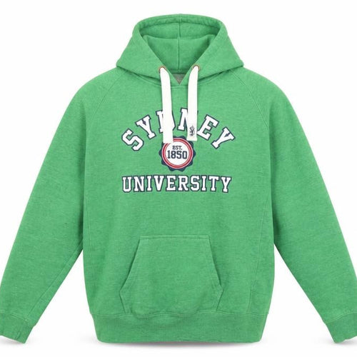 The University of Sydney Green Pullover Hoodie, Unisex, Size 16