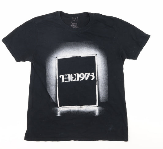 The 1975 Men's Black Medium Band T-Shirt