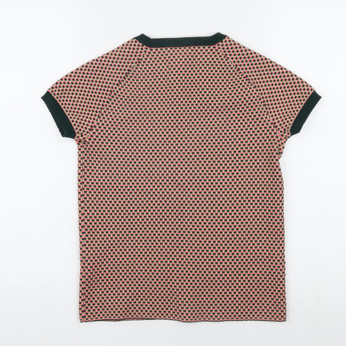 ASOS Women's Multicoloured S Ringer T-Shirt, Casual, Knit