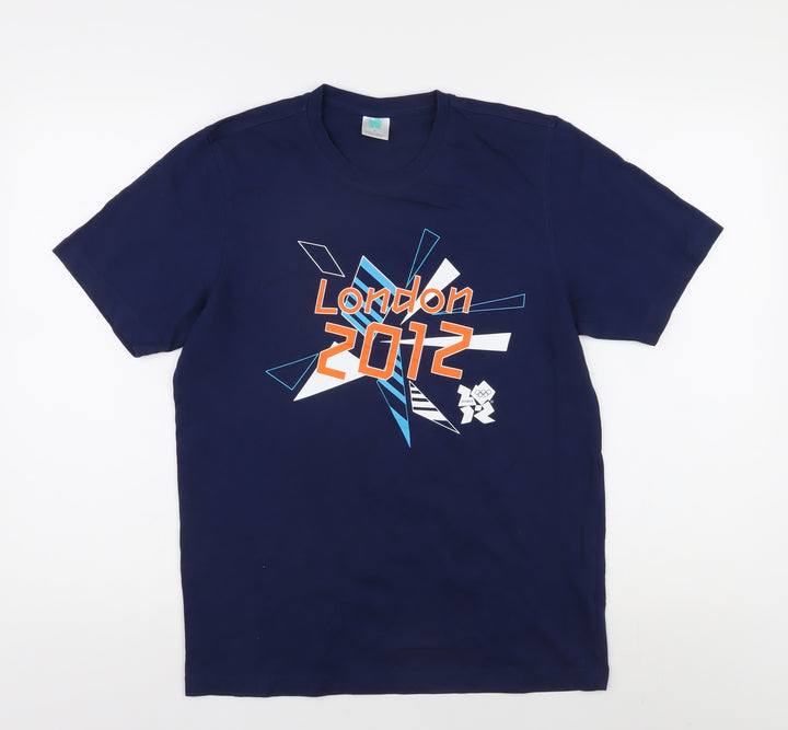 Official London 2012 Blue Men's T-Shirt, Size S