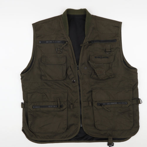 B Square Men's Green Waistcoat M - Outdoor Layers
