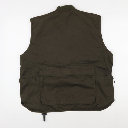 B Square Men's Green Waistcoat M - Outdoor Layers