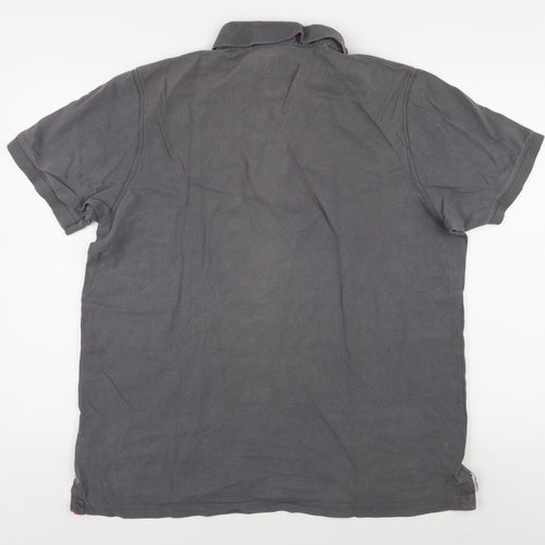 Boden Men's Grey XL Polo Shirt Short Sleeve Casual