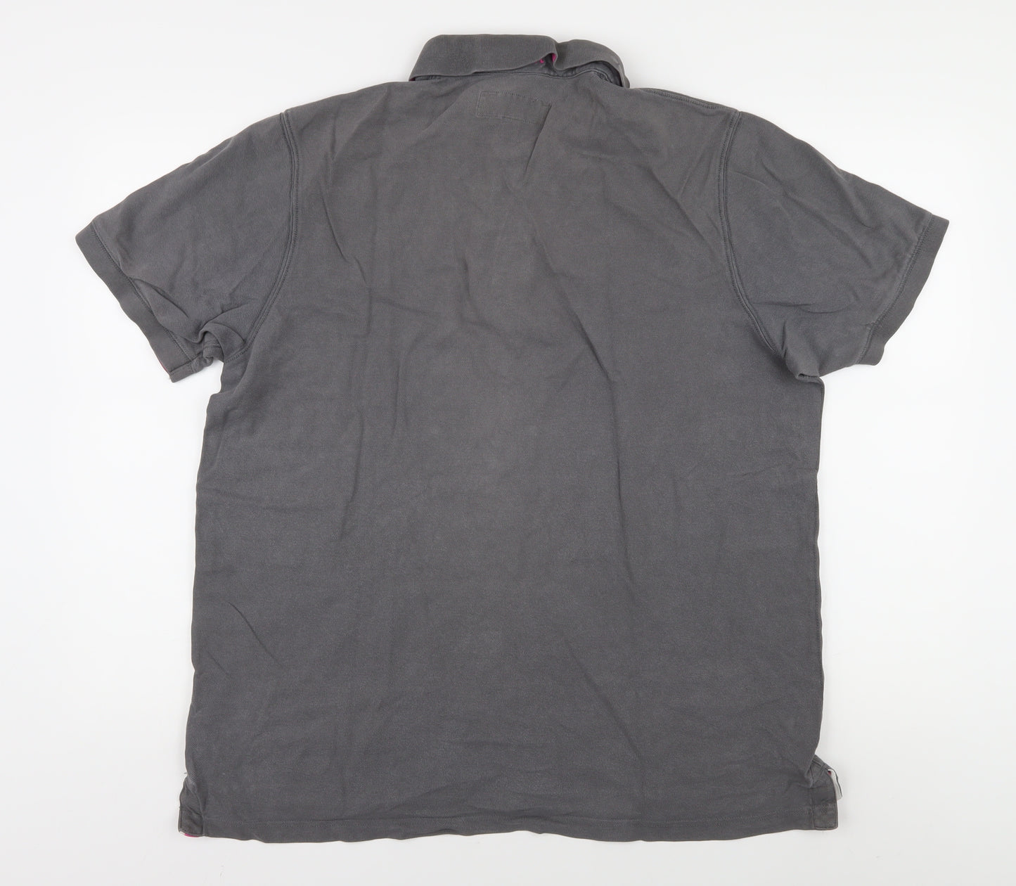 Boden Men's Grey XL Polo Shirt Short Sleeve Casual