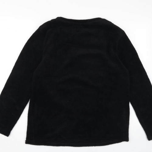 Disney Mickey Mouse Unisex Black M Pullover Sweatshirt