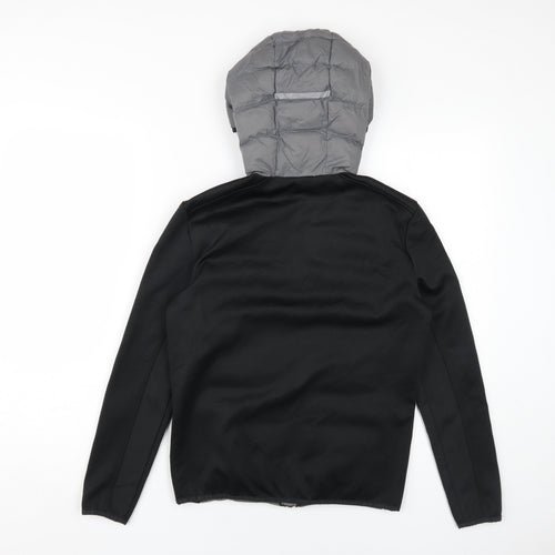Kings Will Dream Boys Black/Grey Puffer Jacket 12-13Y