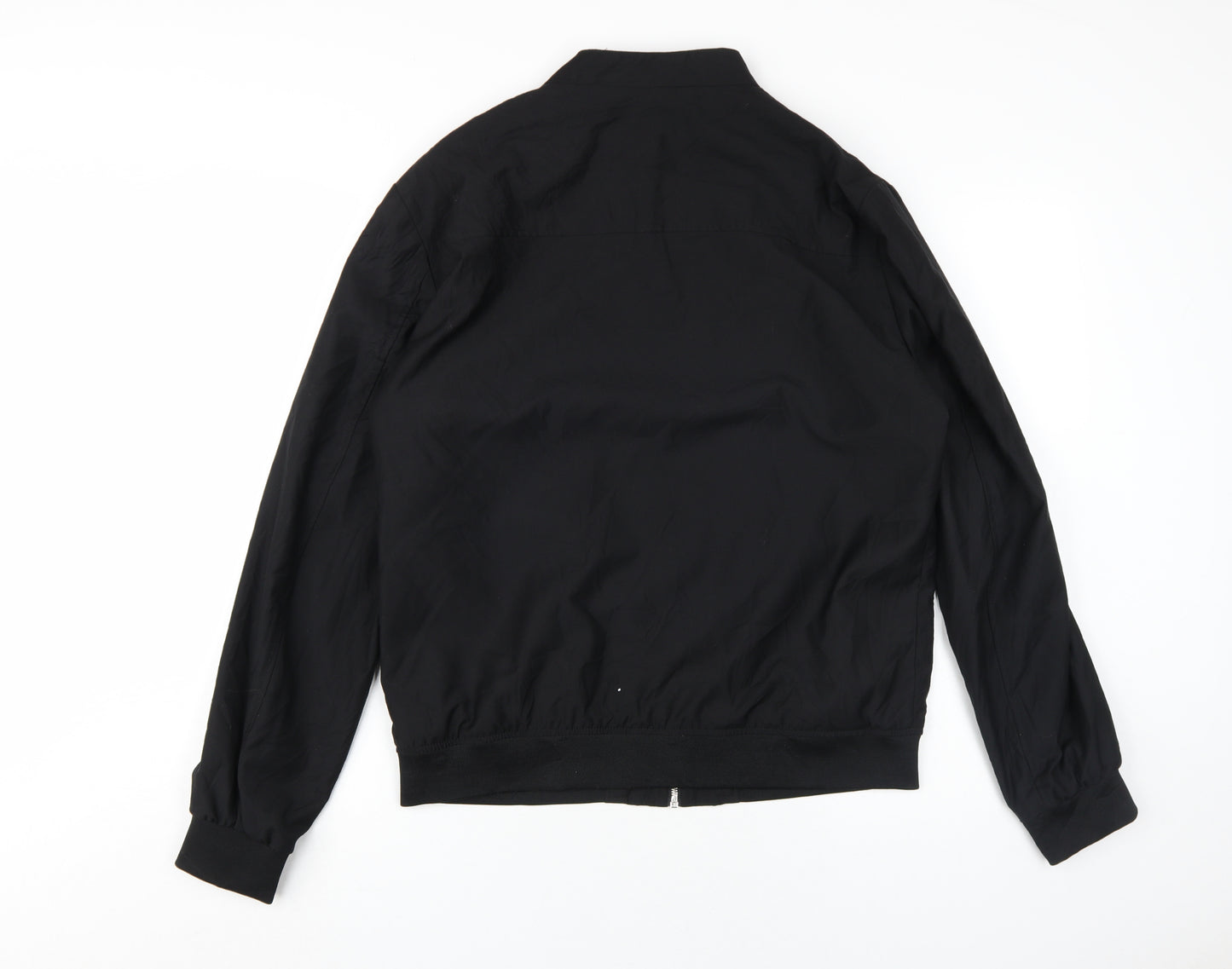 Zara Man Black Bomber Jacket Men’s XL Casual