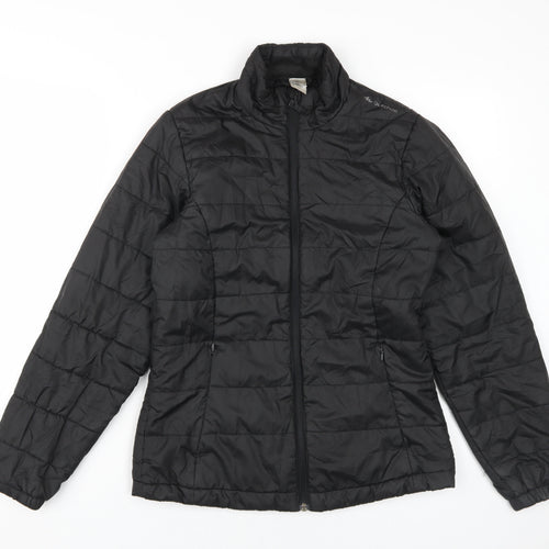Oxylane Women's Black 16 Puffer Jacket Lightweight