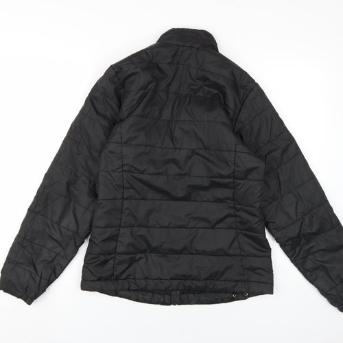 Oxylane Women's Black 16 Puffer Jacket Lightweight