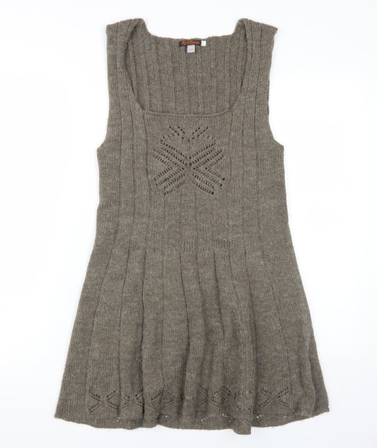 Joe Browns Grey Women's Jumper Dress Size 14