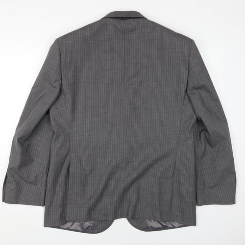 Marks and Spencer Men's Grey Wool Blazer 42S