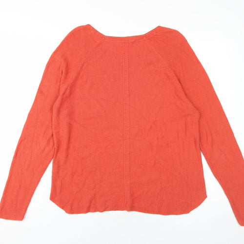 Nomads Women's Red Long Sleeve Pullover Jumper S