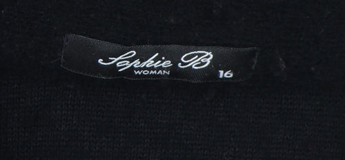 Sophie B Women's Black Blazer Size 16