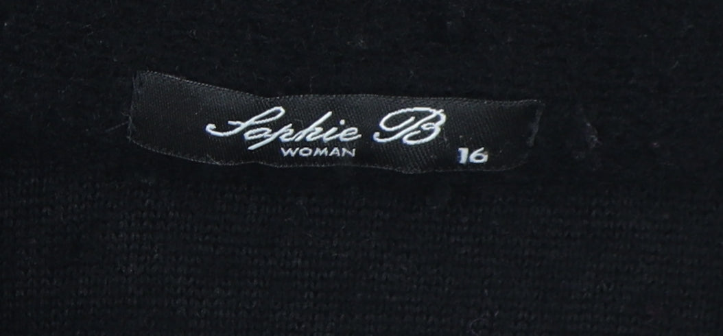 Sophie B Women's Black Blazer Size 16