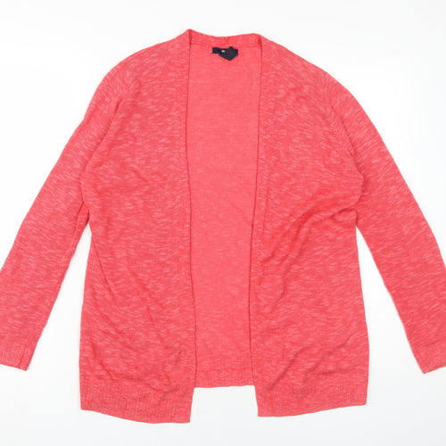 Gap Women's Red Cardigan S Cotton Viscose