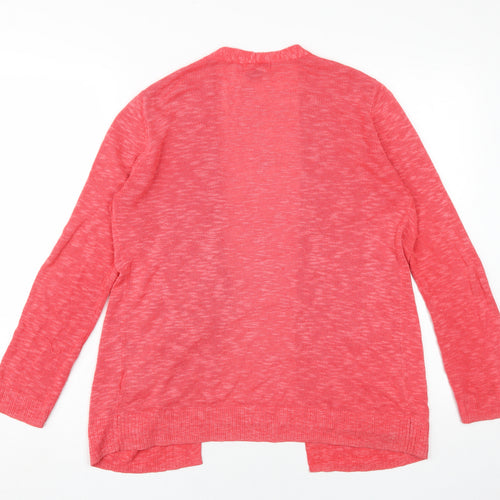 Gap Women's Red Cardigan S Cotton Viscose