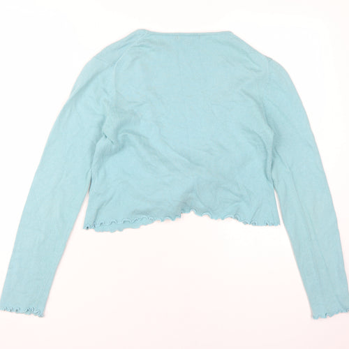 Boden Women's Blue V-Neck Cardigan Size 12