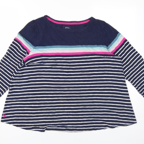 Joules Women's Multicoloured Stripe Long Sleeve T-Shirt