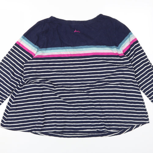 Joules Women's Multicoloured Stripe Long Sleeve T-Shirt