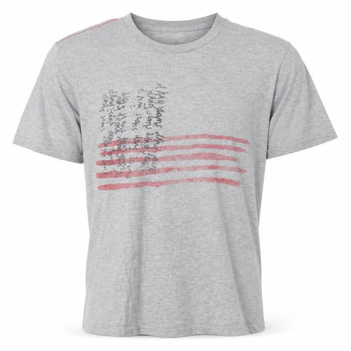 DKNY Men's Grey Graphic Cotton Crew Neck T-Shirt, M