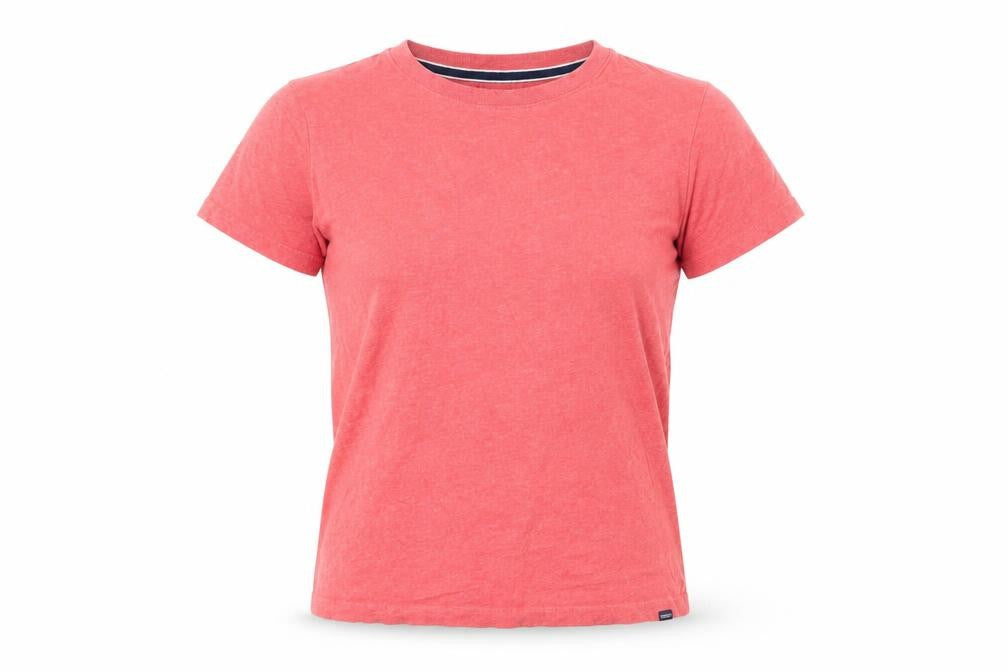 Superdry Women's Red Crew Neck T-Shirt UK 6