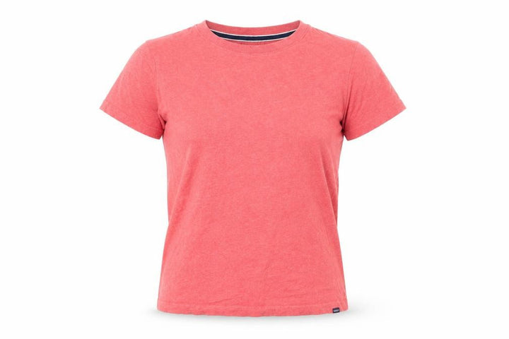 Superdry Women's Red Crew Neck T-Shirt UK 6