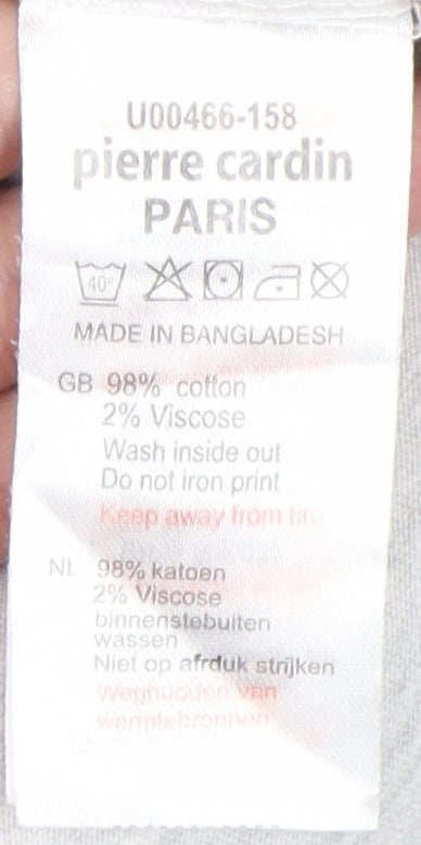 Pierre Cardin Men’s Grey Sleeveless T-Shirt XL