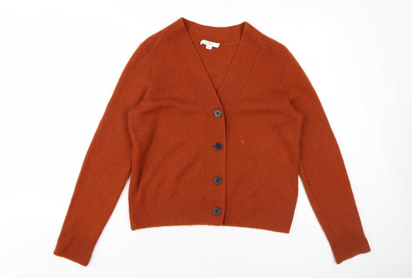 Vince Women's Brown Cashmere Cardigan, Size M