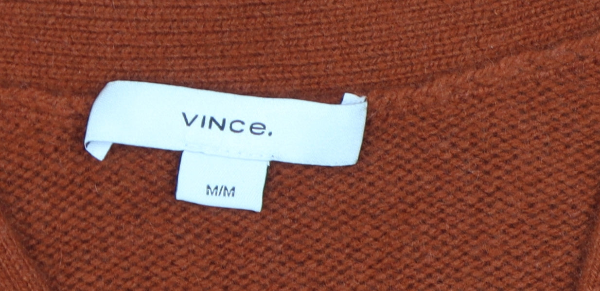 Vince Women's Brown Cashmere Cardigan, Size M