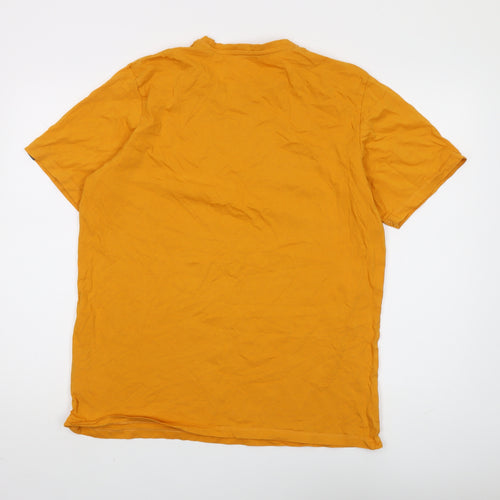 Rab Men's Orange XL Cotton Logo T-Shirt